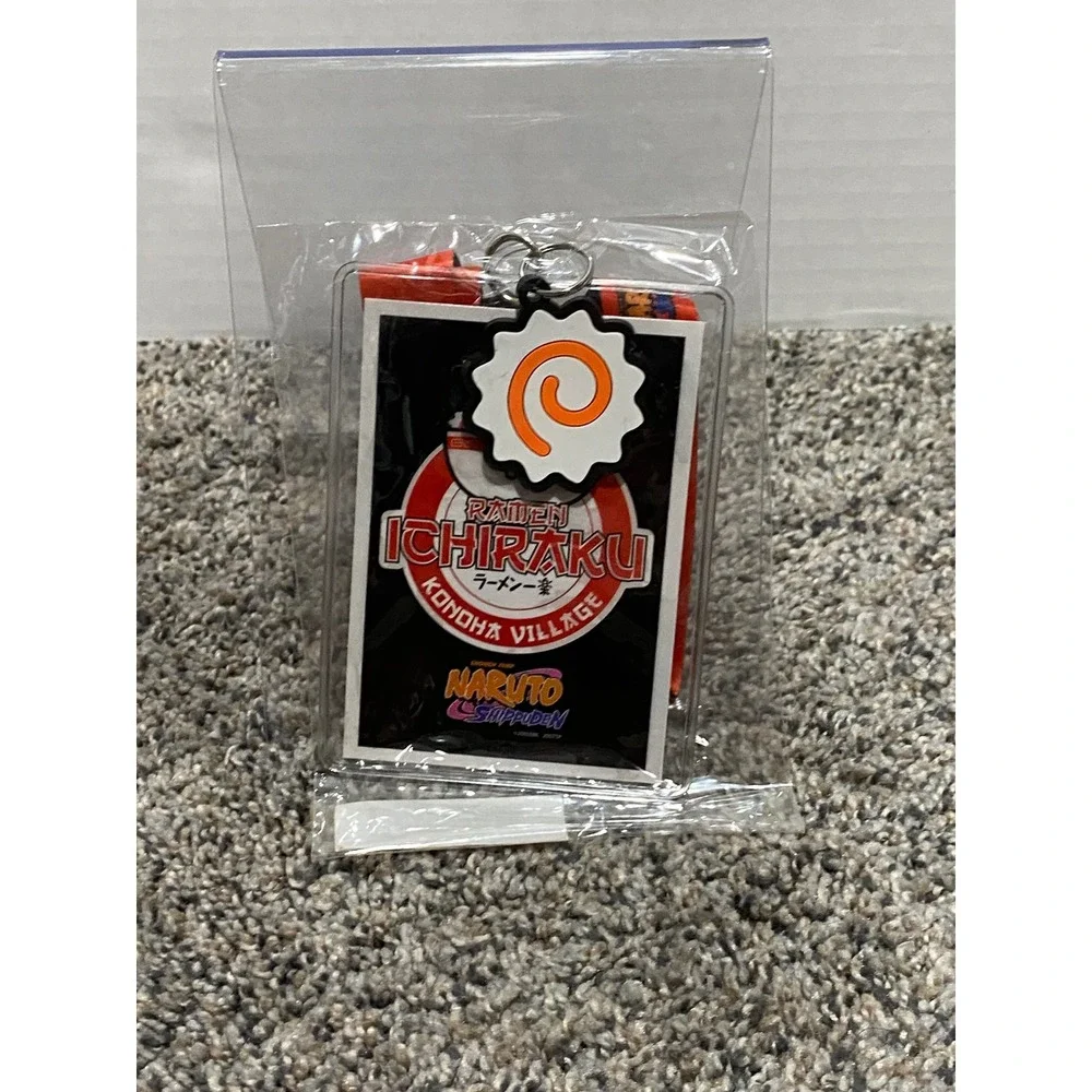 Lanyard Naruto Shippuden Unisex Orange New Ramen Ichiraku Funko OS